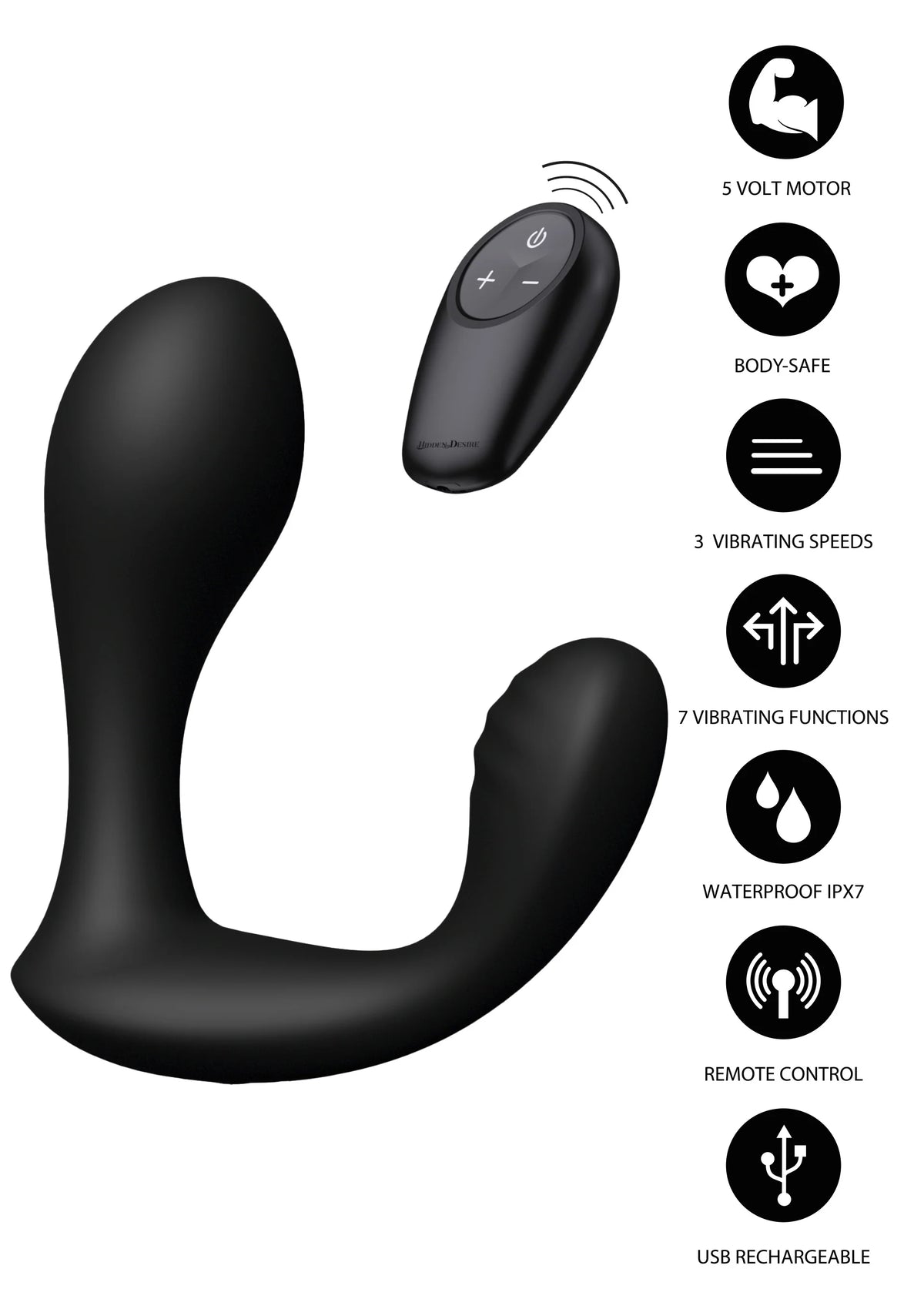 Bestel: Bullseye Prostate Plug Extreme by Hidden Desire - bij Happytoys.nl, happytoys.be, Happytoys.ae: erotische sex webshop | liever Happy dan Easy âââââ