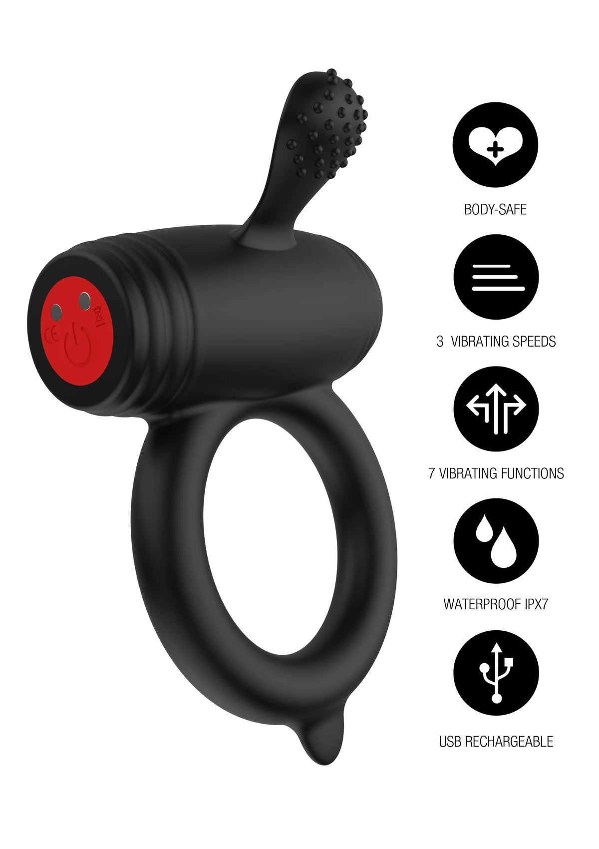 Bestel: Excellence Power Pro C - Ring by Hidden Desire - bij Happytoys.nl, happytoys.be, Happytoys.ae: erotische sex webshop | liever Happy dan Easy âââââ