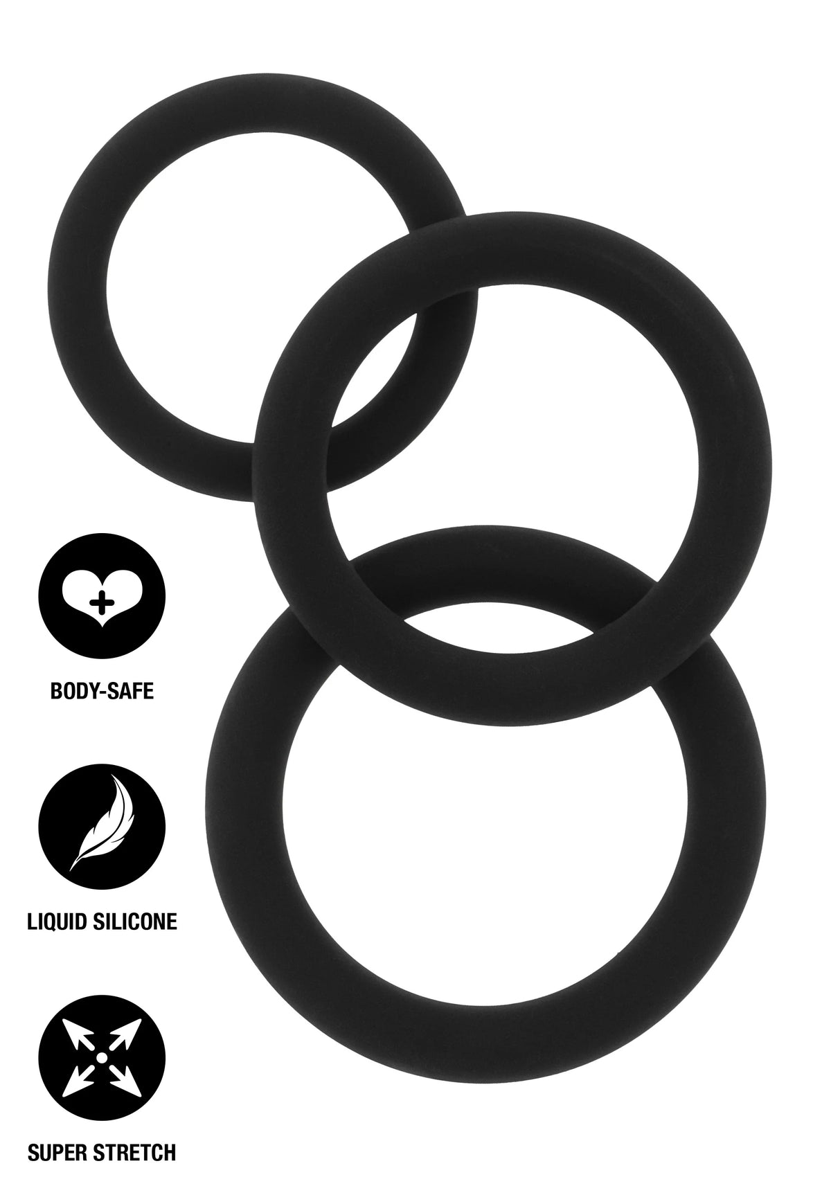 Bestel: Stamina Starter C - Rings 3 Pcs Set by Hidden Desire Extreme - bij Happytoys.nl, happytoys.be, Happytoys.ae: erotische sex webshop | liever Happy dan Easy âââââ