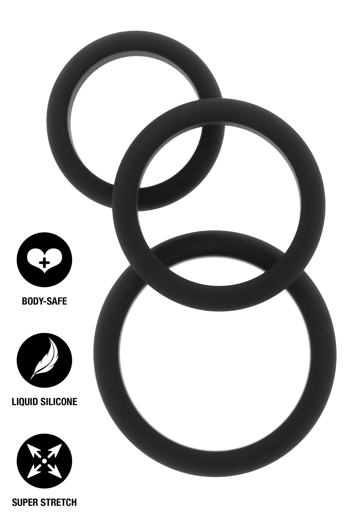Bestel: Stamina Premium C - Rings 3 Pcs Set by Hidden Desire Extreme - bij Happytoys.nl, happytoys.be, Happytoys.ae: erotische sex webshop | liever Happy dan Easy âââââ