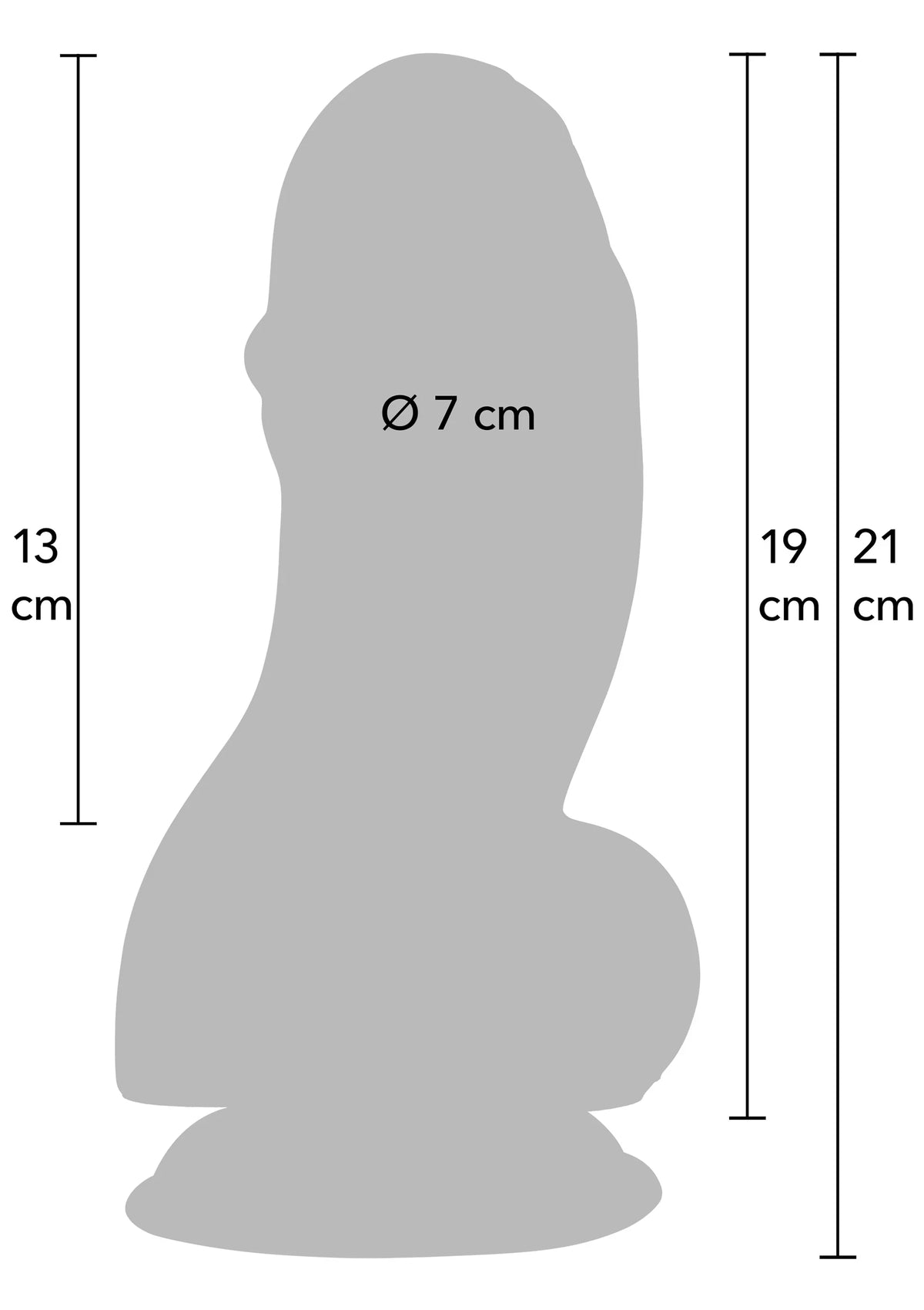 Bestel: Fat Boys Dildo PVC 19 cm by Hidden Desire - bij Happytoys.nl, happytoys.be, Happytoys.ae: erotische sex webshop | liever Happy dan Easy ⭐⭐⭐⭐⭐