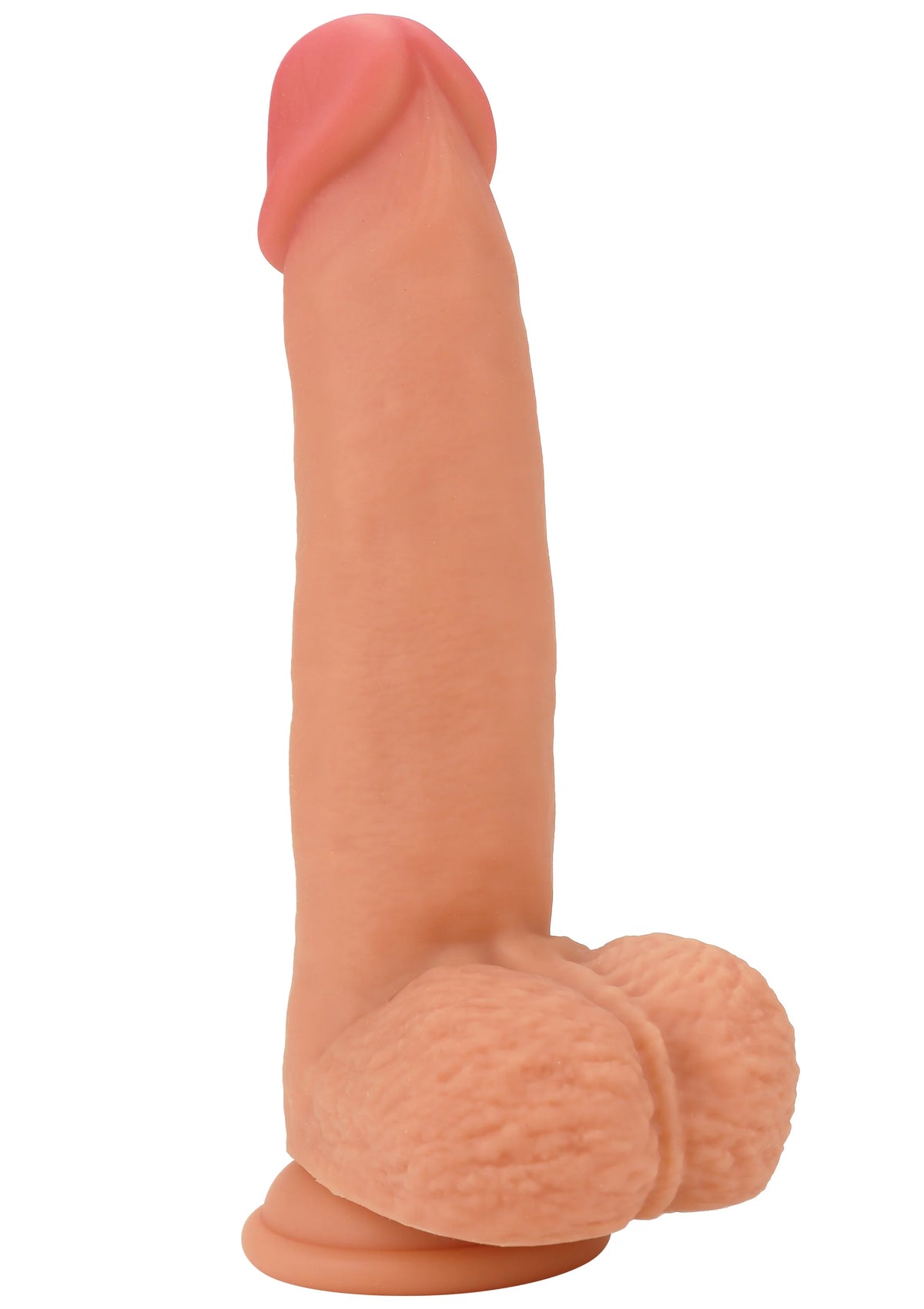 Bestel: Realistic Dildo Liquid Silicone 18 cm by Hidden Desire - bij Happytoys.nl, happytoys.be, Happytoys.ae: erotische sex webshop | liever Happy dan Easy ⭐⭐⭐⭐⭐
