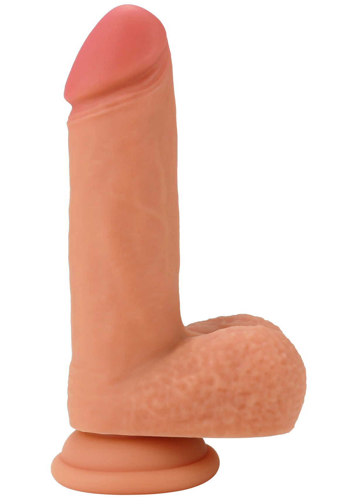 Bestel: Realistic Dildo Liquid Silicone 20 cm by Hidden Desire - bij Happytoys.nl, happytoys.be, Happytoys.ae: erotische sex webshop | liever Happy dan Easy ⭐⭐⭐⭐⭐