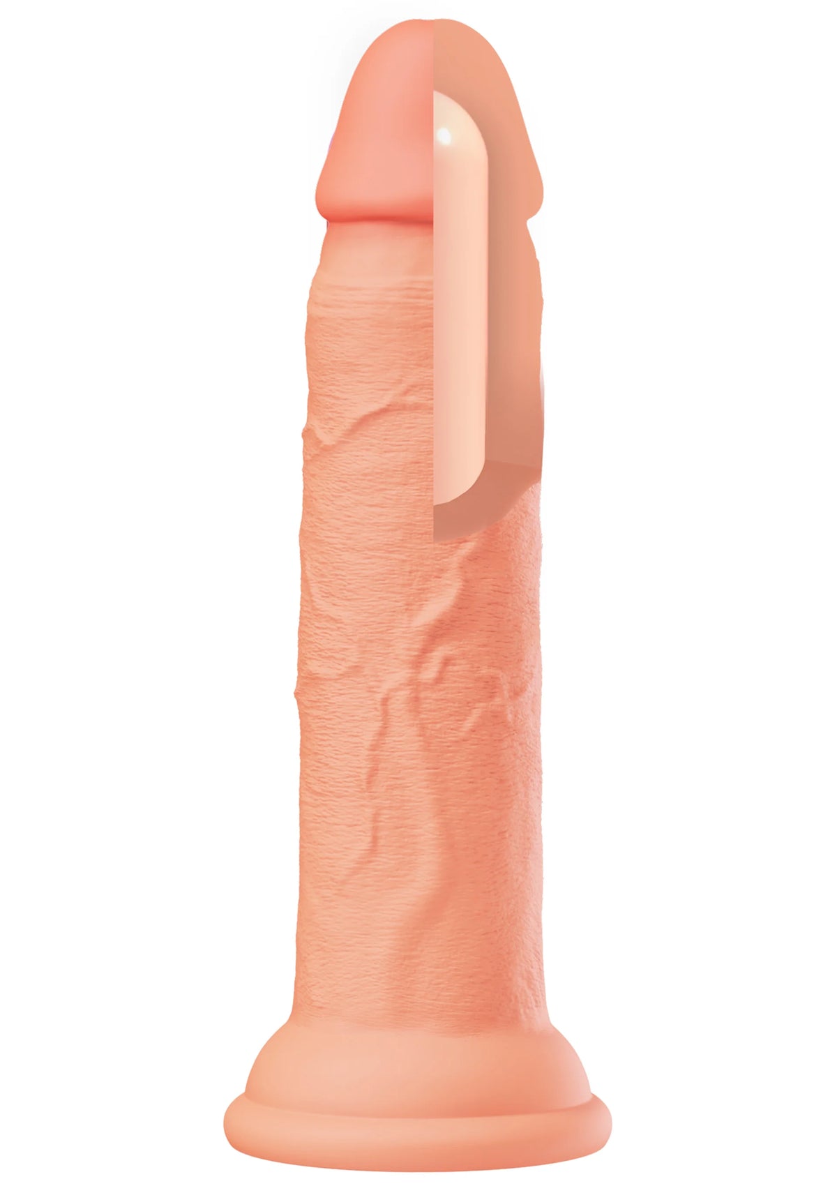 Bestel: Realistic Dong Liquid Silicone 19 cm by Hidden Desire - bij Happytoys.nl, happytoys.be, Happytoys.ae: erotische sex webshop | liever Happy dan Easy ⭐⭐⭐⭐⭐