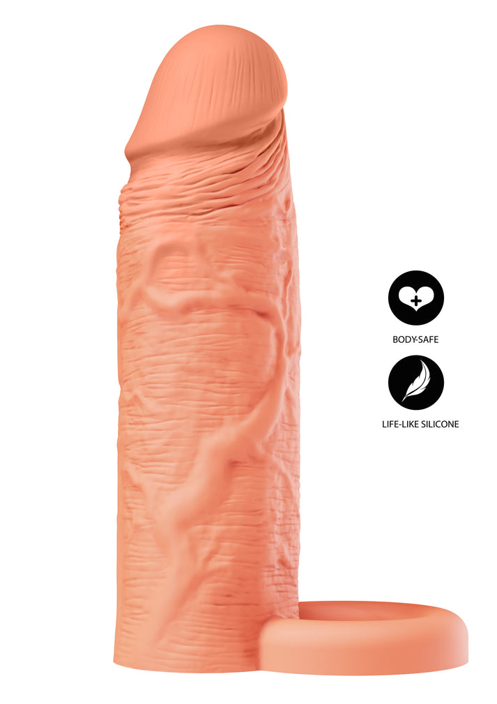 Bestel: Penis Sleeve Liquid Silicone Ring 15 cm by Hidden Desire Inferno - bij Happytoys.nl, happytoys.be, Happytoys.ae: erotische sex webshop | liever Happy dan Easy âââââ