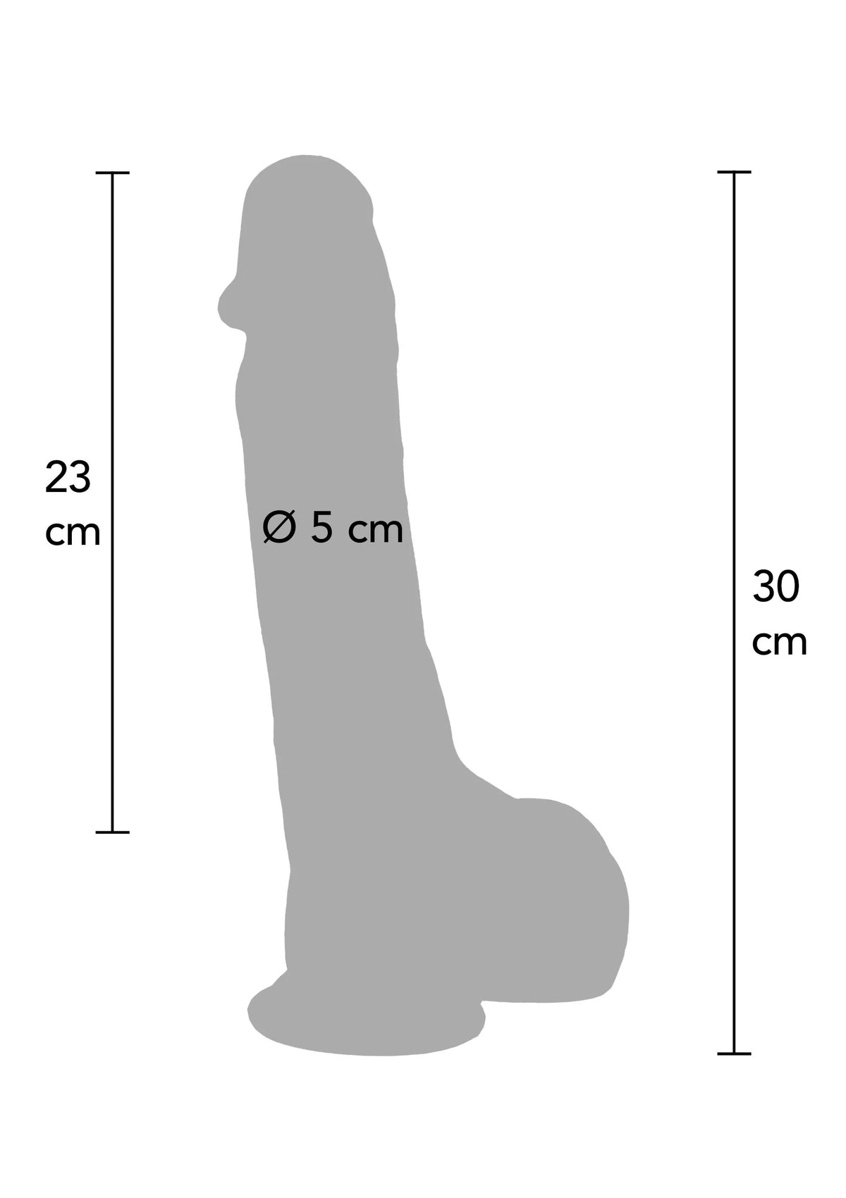 Bestel: Ultra Realistic Dildo Silicone 28 cm by Hidden Desire - bij Happytoys.nl, happytoys.be, Happytoys.ae: erotische sex webshop | liever Happy dan Easy âââââ
