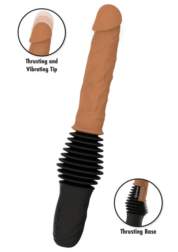 Bestel: Realistic Double Thrusting Vibrator by Hidden Desire Inferno - bij Happytoys.nl, happytoys.be, Happytoys.ae: erotische sex webshop | liever Happy dan Easy âââââ