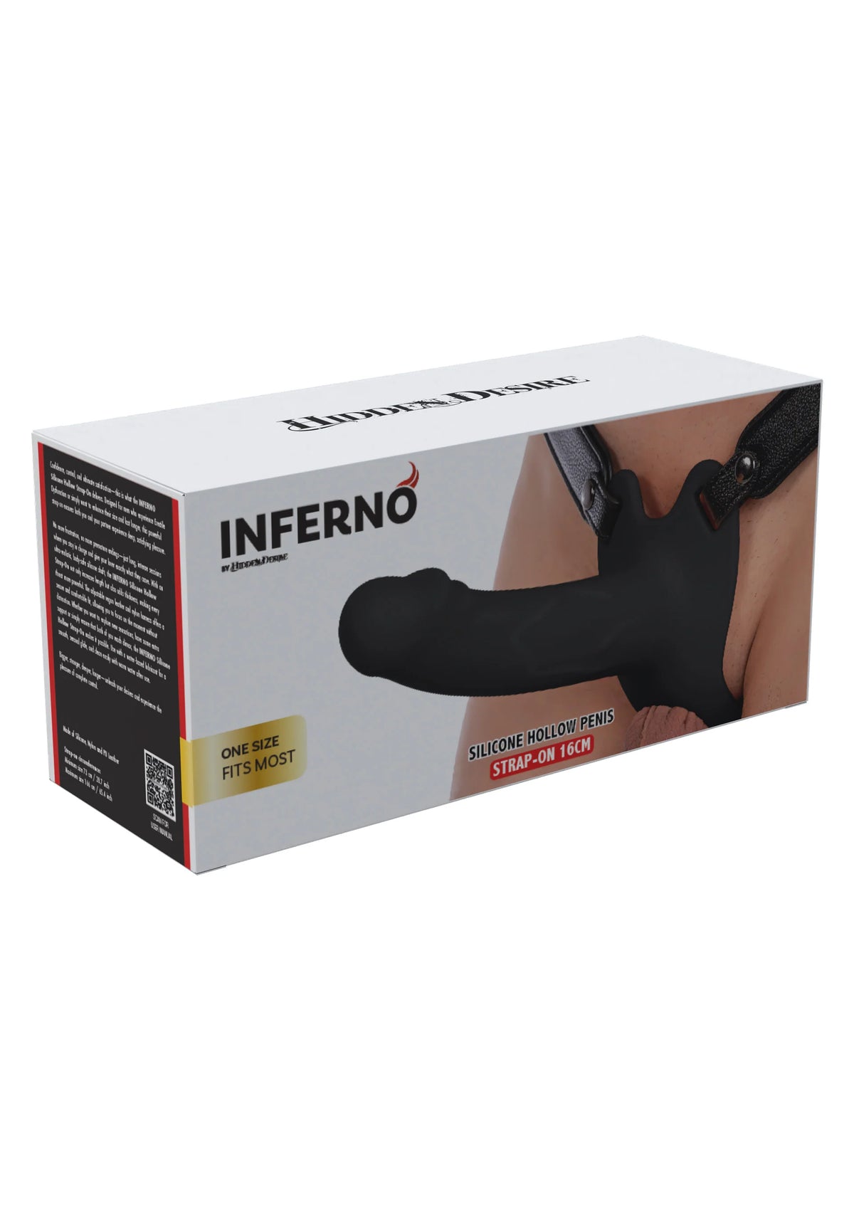 Bestel: Hollow Penis Strapon 16cm Skin by Hidden Desire - bij Happytoys.nl, happytoys.be, Happytoys.ae: erotische sex webshop | liever Happy dan Easy ⭐⭐⭐⭐⭐