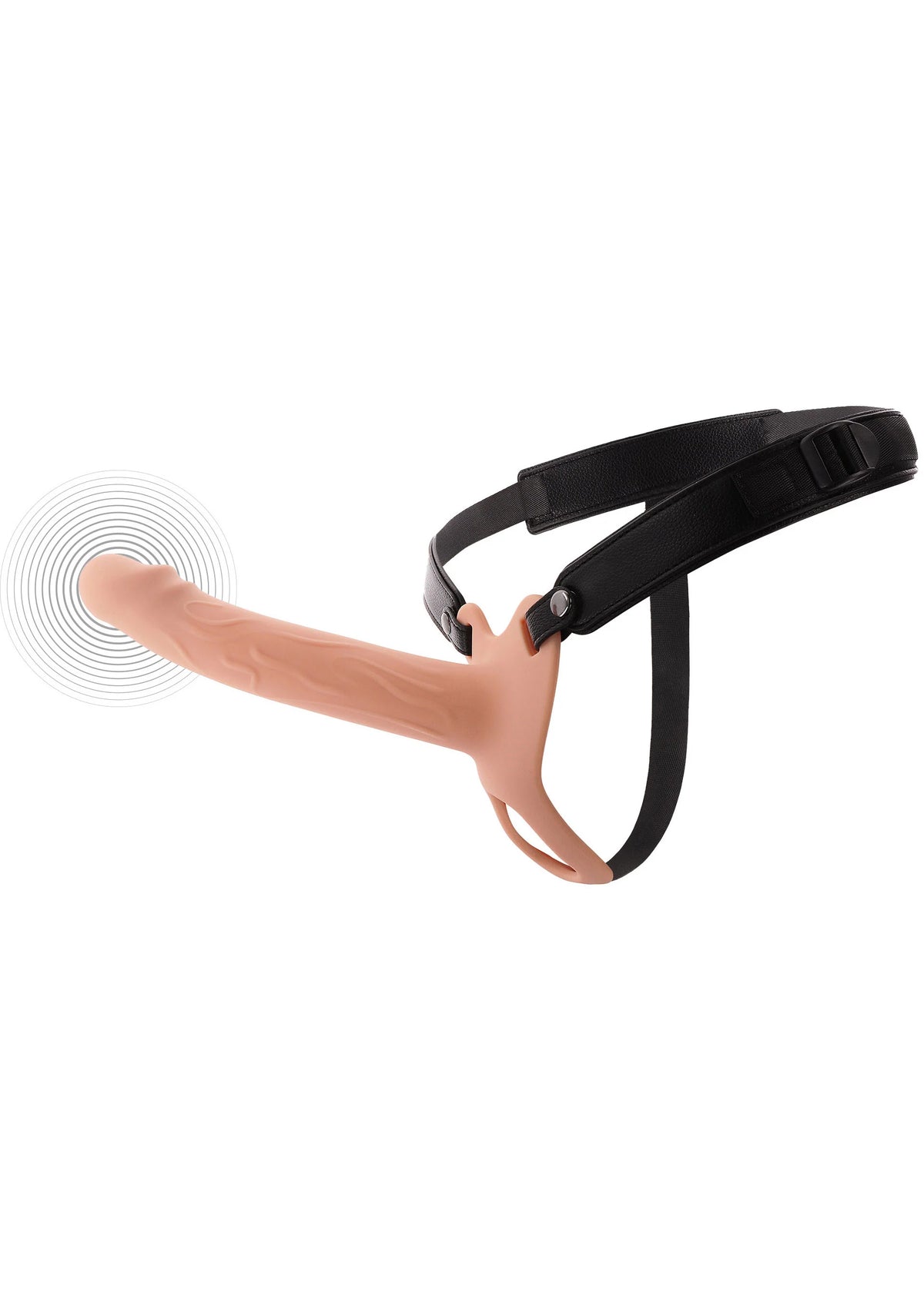 Bestel: Hollow Penis Strapon Vibrating 20cm Black by Hidden Desire - bij Happytoys.nl, happytoys.be, Happytoys.ae: erotische sex webshop | liever Happy dan Easy ⭐⭐⭐⭐⭐