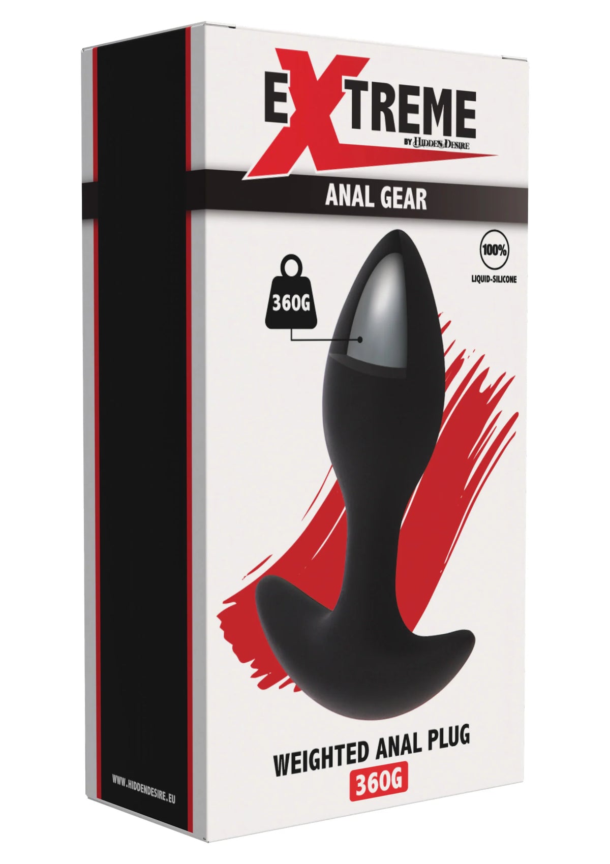 Bestel: Weighted Anal Plug 360g by Hidden Desire - bij Happytoys.nl, happytoys.be, Happytoys.ae: erotische sex webshop | liever Happy dan Easy âââââ