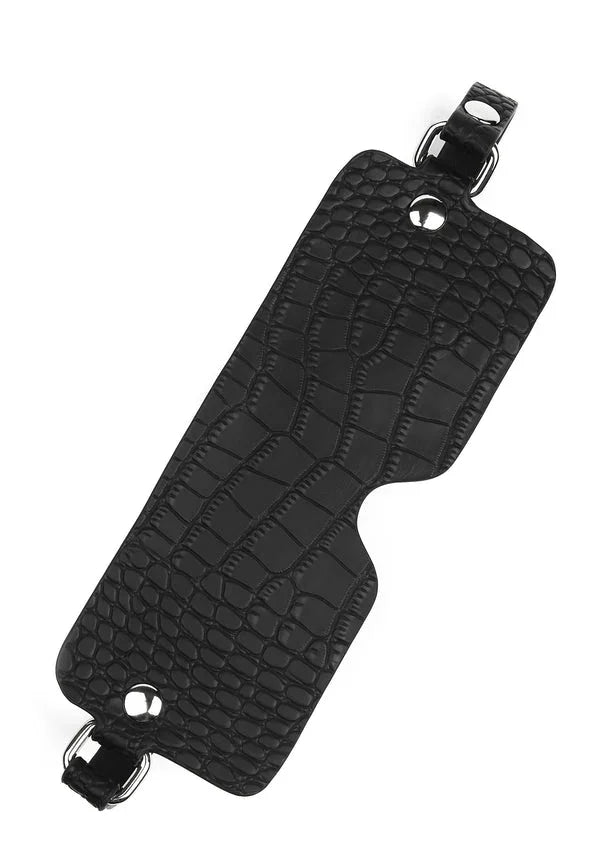 Bestel: Croc - Embossed Blindfold by Feros Avanza - bij Happytoys.nl, happytoys.be, Happytoys.ae: erotische sex webshop | liever Happy dan Easy âââââ
