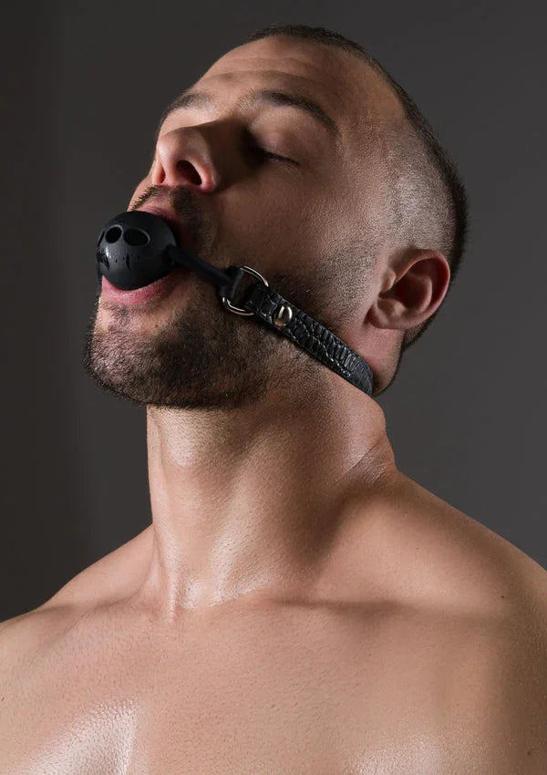 Bestel: Croc - Embossed Ball Gag by Feros Avanza - bij Happytoys.nl, happytoys.be, Happytoys.ae: erotische sex webshop | liever Happy dan Easy âââââ - Default Title - 24035 - BLACK