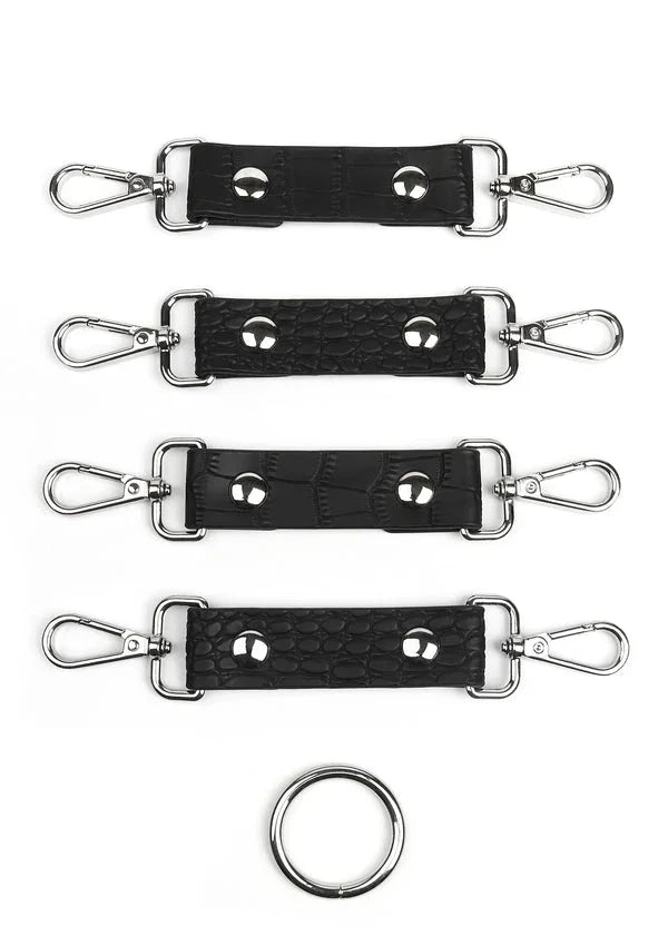 Bestel: Croc - Embossed Hogtie by Feros Avanza - bij Happytoys.nl, happytoys.be, Happytoys.ae: erotische sex webshop | liever Happy dan Easy ⭐⭐⭐⭐⭐