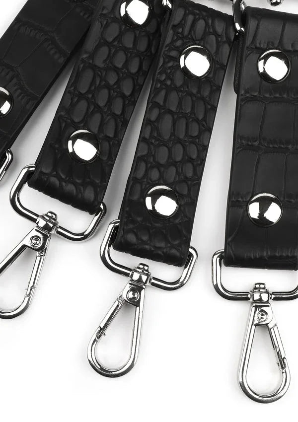 Bestel: Croc - Embossed Hogtie by Feros Avanza - bij Happytoys.nl, happytoys.be, Happytoys.ae: erotische sex webshop | liever Happy dan Easy ⭐⭐⭐⭐⭐