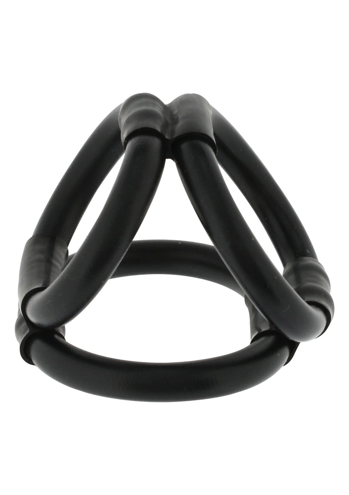 Bestel: Tri Ring Cock Cage by Seven Creations - bij Happytoys.nl, happytoys.be, Happytoys.ae: erotische sex webshop | liever Happy dan Easy âââââ - Default Title - 25064 - BLACK