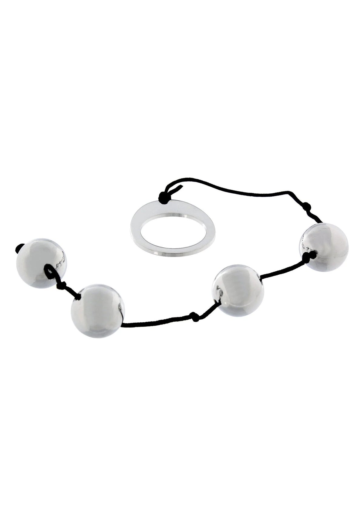 Bestel: Heavy Metal Analbeads by Seven Creations - bij Happytoys.nl, happytoys.be, Happytoys.ae: erotische sex webshop | liever Happy dan Easy âââââ - Default Title - 25067 - SILVER