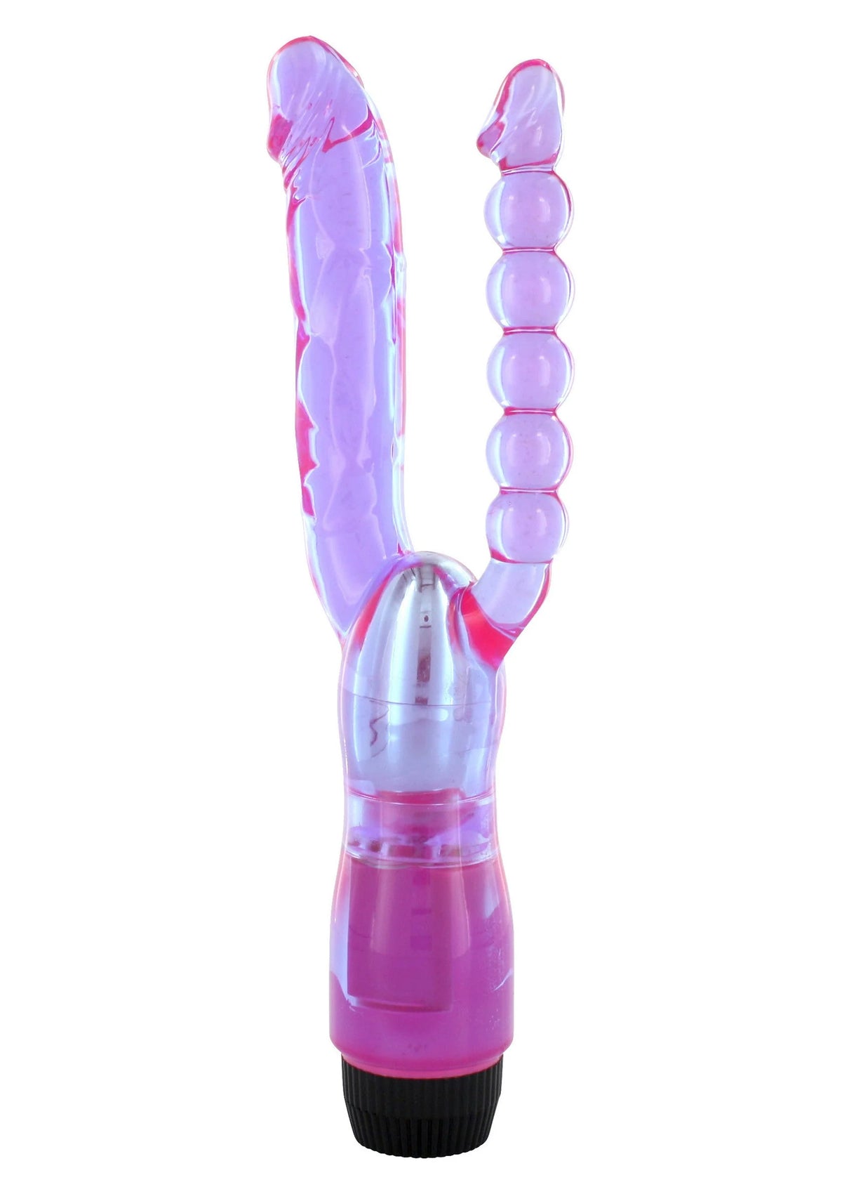 Bestel: Double Penetrating Vibrator by Seven Creations - bij Happytoys.nl, happytoys.be, Happytoys.ae: erotische sex webshop | liever Happy dan Easy âââââ - Default Title - 25160 - CLEAR