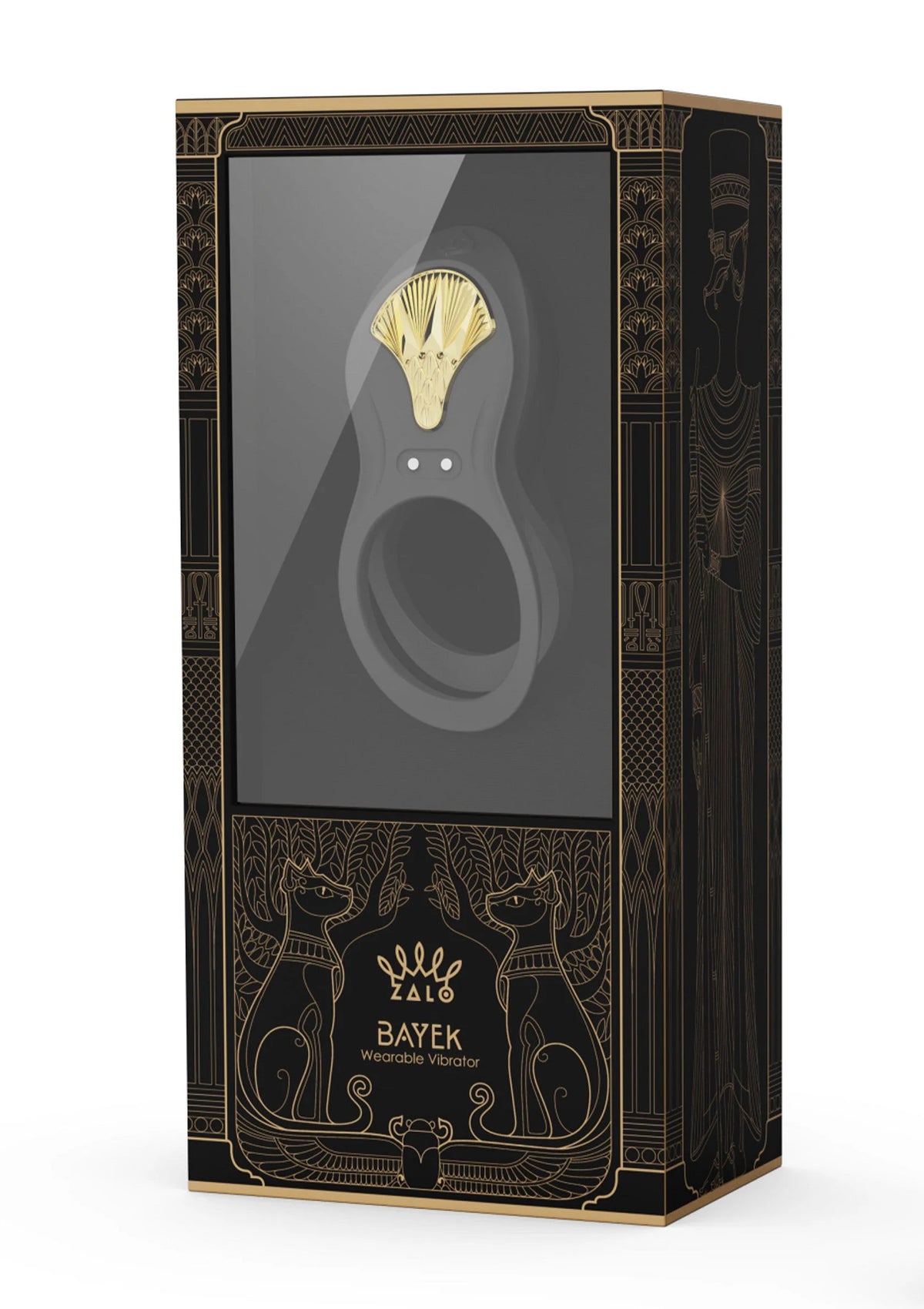 Bestel: Bayek - Cockring Vibrator with remote control by Zalo - bij Happytoys.nl, happytoys.be, Happytoys.ae: erotische sex webshop | liever Happy dan Easy ⭐⭐⭐⭐⭐