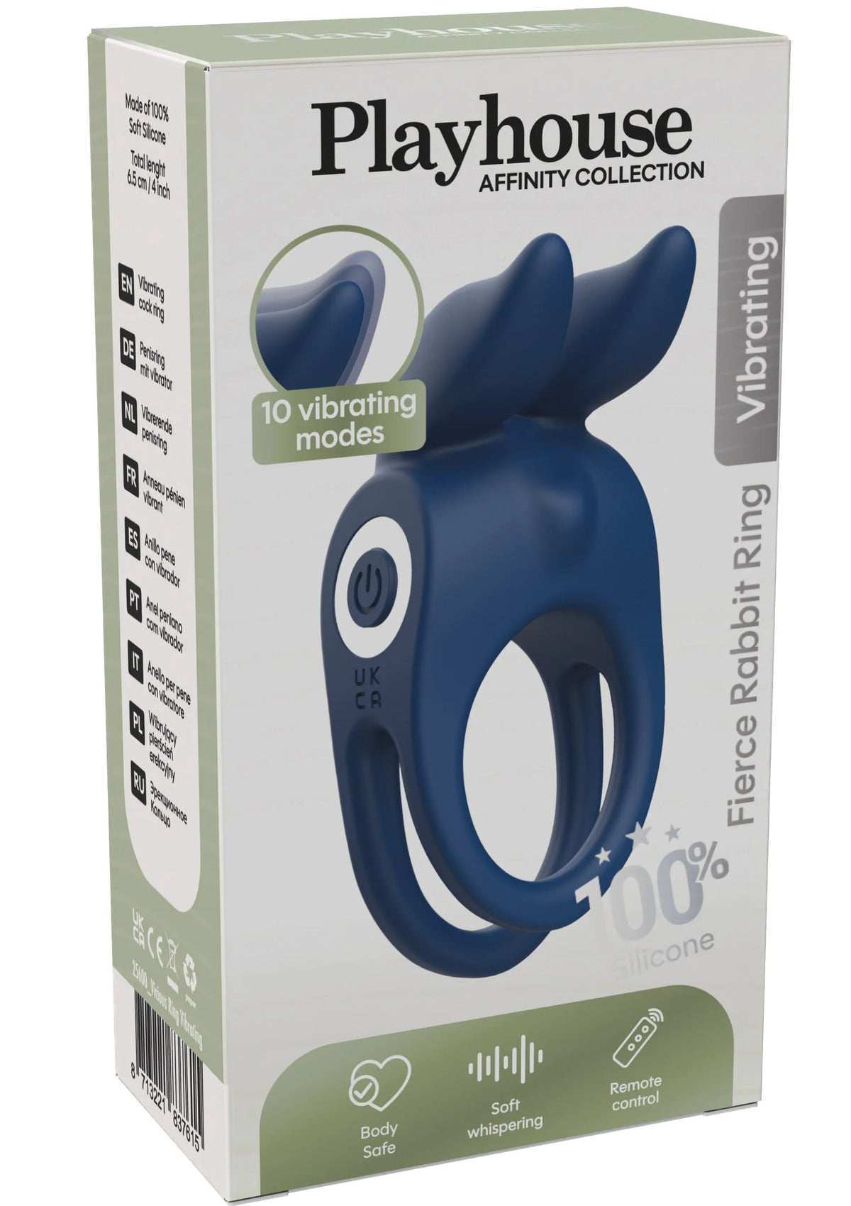Bestel: Fierce Rabbit Ring Vibrating Couples Cock Ring by Playhouse - bij Happytoys.nl, happytoys.be, Happytoys.ae: erotische sex webshop | liever Happy dan Easy ⭐⭐⭐⭐⭐