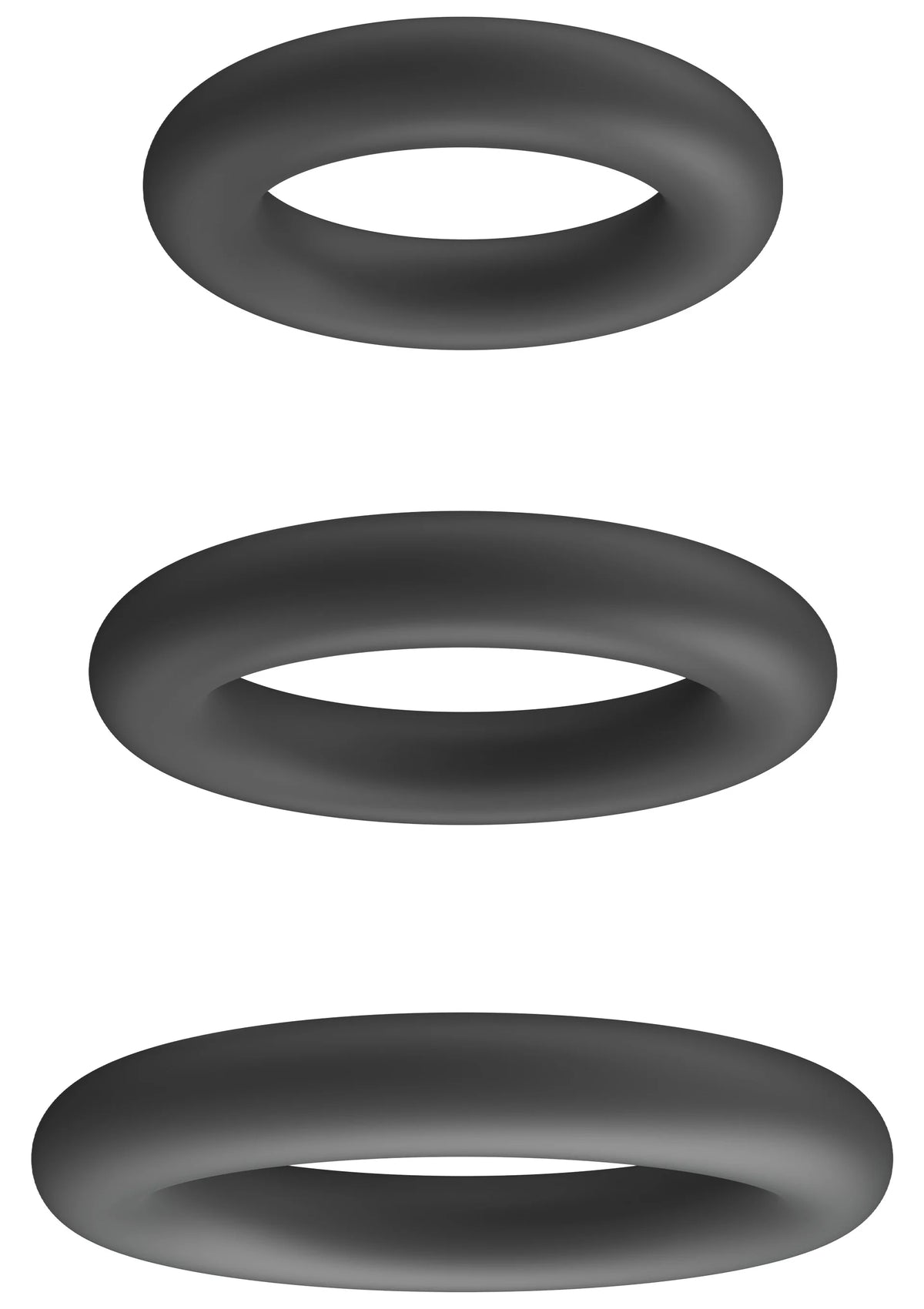 Bestel: Cock Ring Set 3pcs by Playhouse - bij Happytoys.nl, happytoys.be, Happytoys.ae: erotische sex webshop | liever Happy dan Easy âââââ