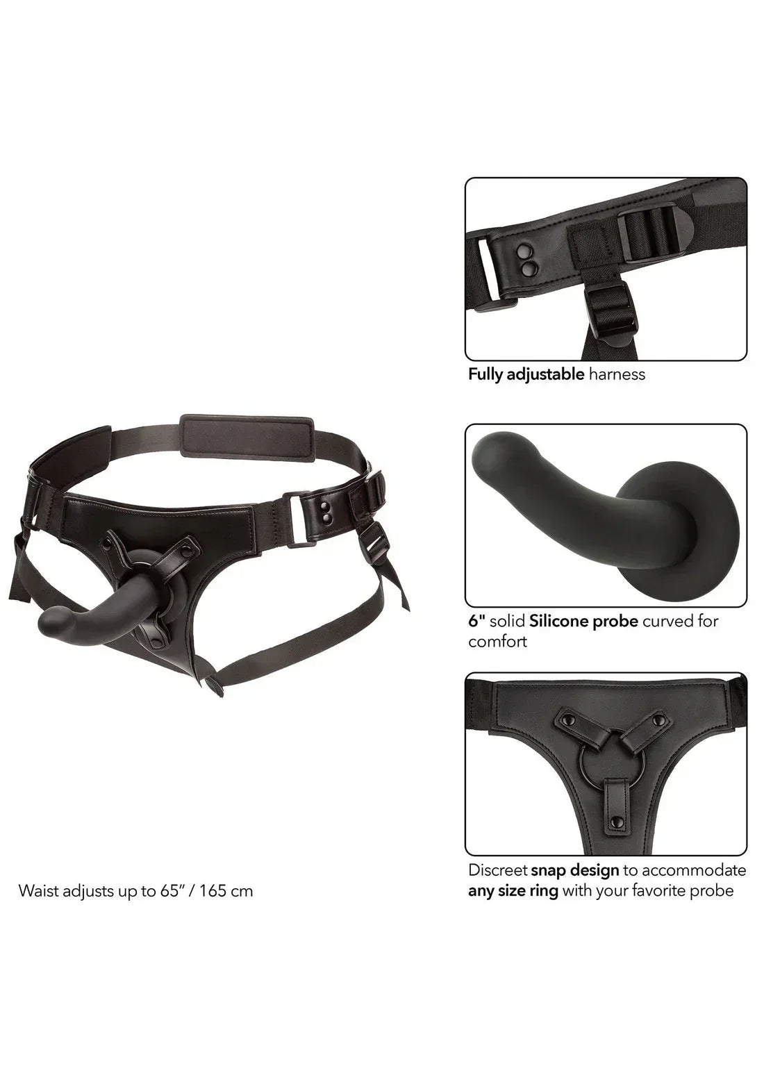 Bestel: Jock Strap Silicone Probe by CalExotics - bij Happytoys.nl, happytoys.be, Happytoys.ae: erotische sex webshop | liever Happy dan Easy ⭐⭐⭐⭐⭐