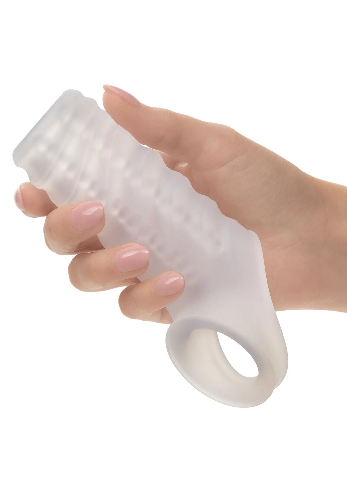 Bestel: Silicone Reversible Sleeve by CalExotics - bij Happytoys.nl, happytoys.be, Happytoys.ae: erotische sex webshop | liever Happy dan Easy âââââ