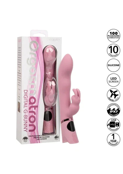 Bestel: Orgasmatron Digital G - Bunny by CalExotics - bij Happytoys.nl, happytoys.be, Happytoys.ae: erotische sex webshop | liever Happy dan Easy âââââ