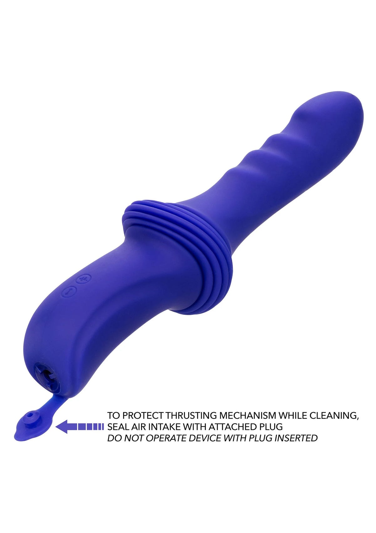 Bestel: Sex Machine Ridged Thruster Purple by CalExotics - bij Happytoys.nl, happytoys.be, Happytoys.ae: erotische sex webshop | liever Happy dan Easy ⭐⭐⭐⭐⭐