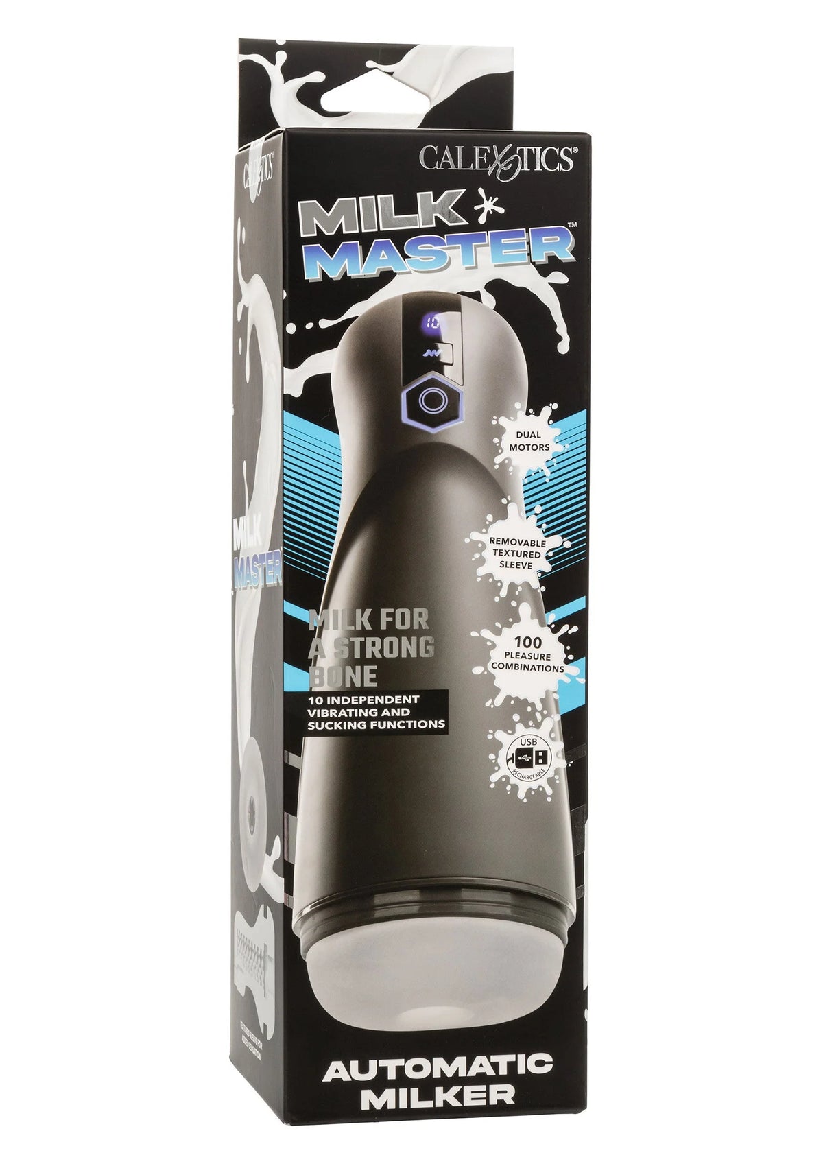 Bestel: Milk Master Automatic Milker by CalExotics - bij Happytoys.nl, happytoys.be, Happytoys.ae: erotische sex webshop | liever Happy dan Easy âââââ