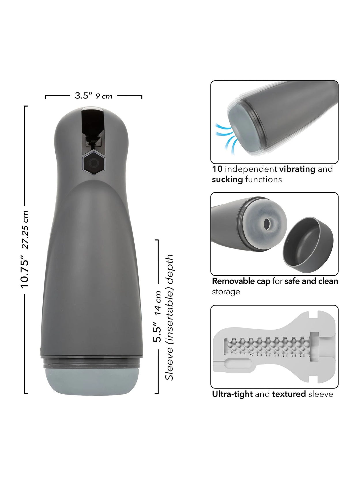 Bestel: Milk Master Automatic Milker by CalExotics - bij Happytoys.nl, happytoys.be, Happytoys.ae: erotische sex webshop | liever Happy dan Easy âââââ