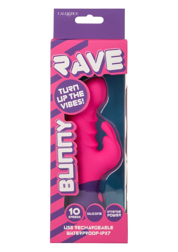 Bestel: Bunny Vibrator by CalExotics Rave - bij Happytoys.nl, happytoys.be, Happytoys.ae: erotische sex webshop | liever Happy dan Easy âââââ