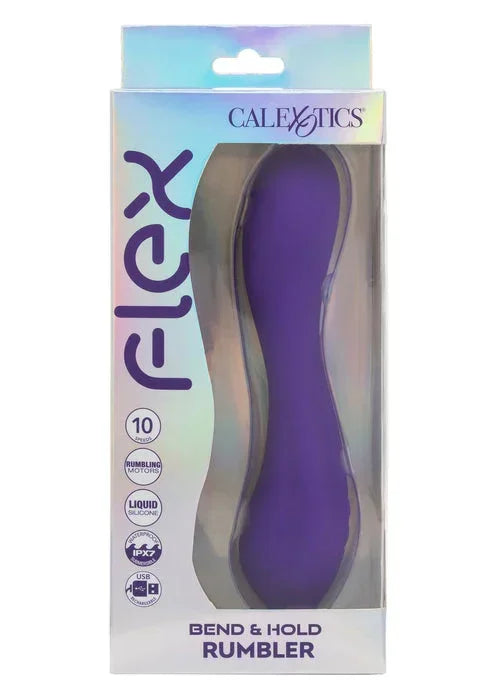 Bestel: Bend & Hold Rumbler Vibrator by CalExotics - bij Happytoys.nl, happytoys.be, Happytoys.ae: erotische sex webshop | liever Happy dan Easy ⭐⭐⭐⭐⭐