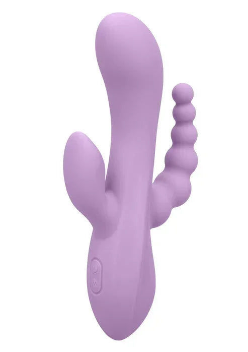 Bestel: Bend & Hold Triple Rumbler Vibrator by CalExotics - bij Happytoys.nl, happytoys.be, Happytoys.ae: erotische sex webshop | liever Happy dan Easy âââââ - Default Title - 27727 - PURPLE