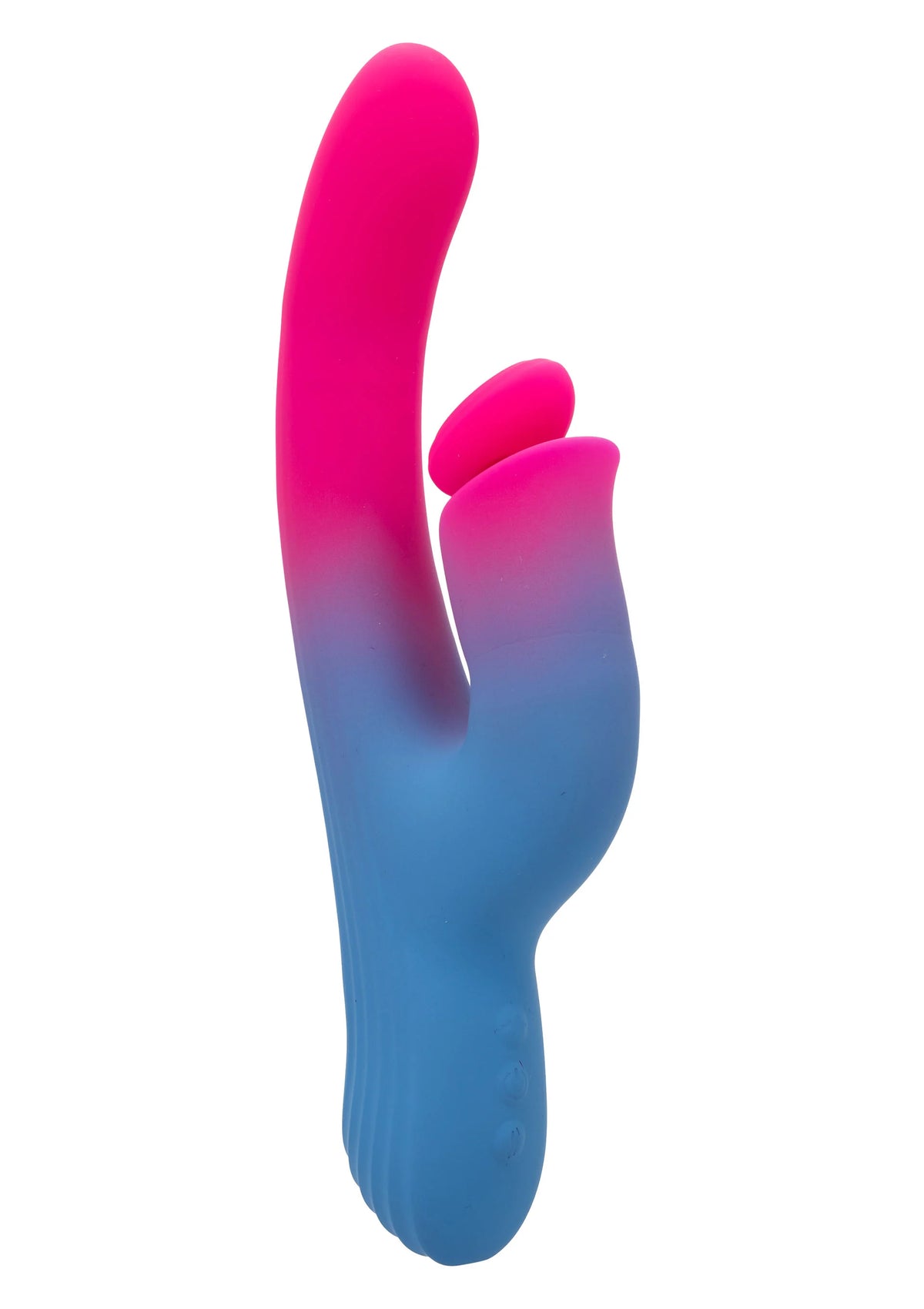 Bestel: Dual Stimulator Thrusting Vibrator by CalExotics Elation - bij Happytoys.nl, happytoys.be, Happytoys.ae: erotische sex webshop | liever Happy dan Easy ⭐⭐⭐⭐⭐ - Default Title - 27801 - BLUE