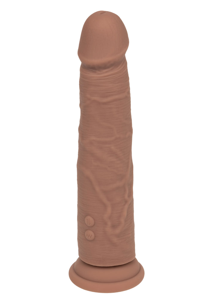 Bestel: Vibrating & Thrusting Silicone Studs Vibrator by CalExotics Studs - bij Happytoys.nl, happytoys.be, Happytoys.ae: erotische sex webshop | liever Happy dan Easy ⭐⭐⭐⭐⭐ - Bruin - 27820 - BROWN