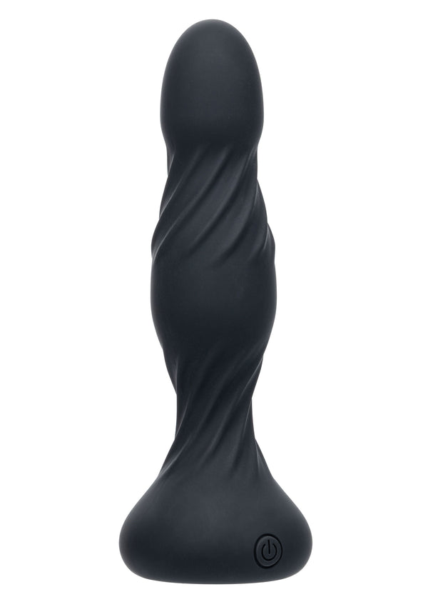 Bestel: Deep Swirl Probe butplug by CalExotics Deep - bij Happytoys.nl, happytoys.be, Happytoys.ae: erotische sex webshop | liever Happy dan Easy âââââ - Default Title - 27892 - BLACK