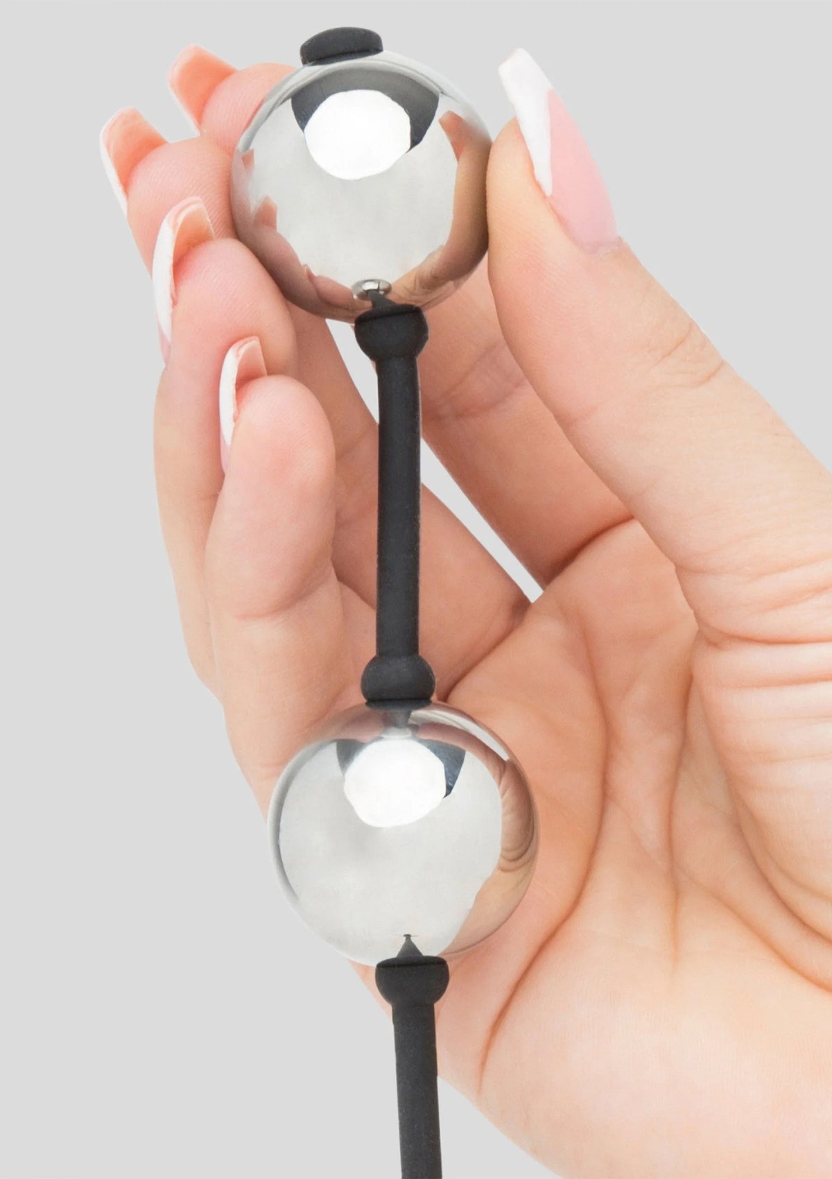 Bestel: Inner Goddess Silver Pleasure Balls 331g by Fifty Shades of Grey - bij Happytoys.nl, happytoys.be, Happytoys.ae: erotische sex webshop | liever Happy dan Easy ⭐⭐⭐⭐⭐