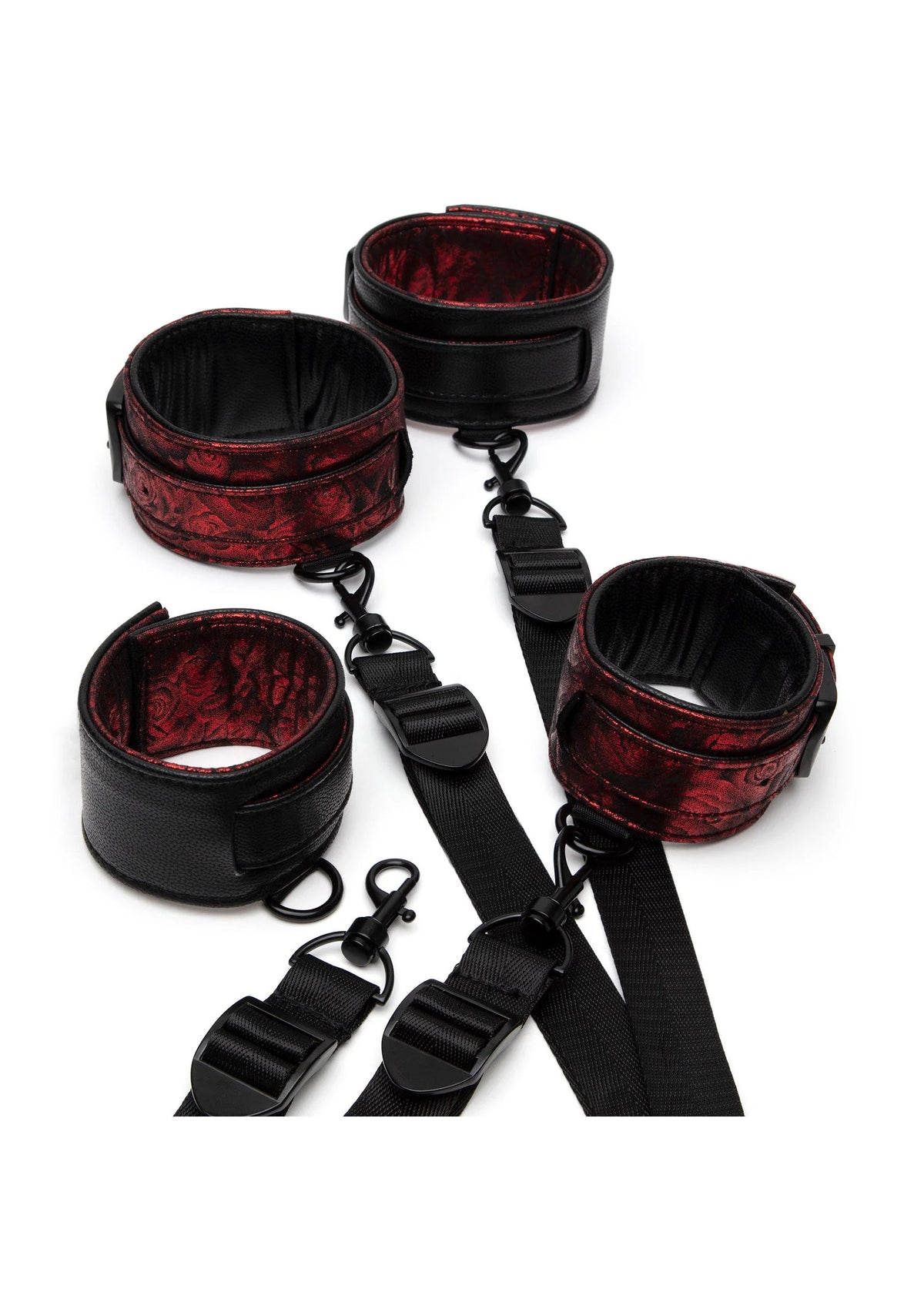 Bestel: Sweet Anticipation Under Mattress Restraint Set by Fifty Shades of Grey - bij Happytoys.nl, happytoys.be, Happytoys.ae: erotische sex webshop | liever Happy dan Easy ⭐⭐⭐⭐⭐