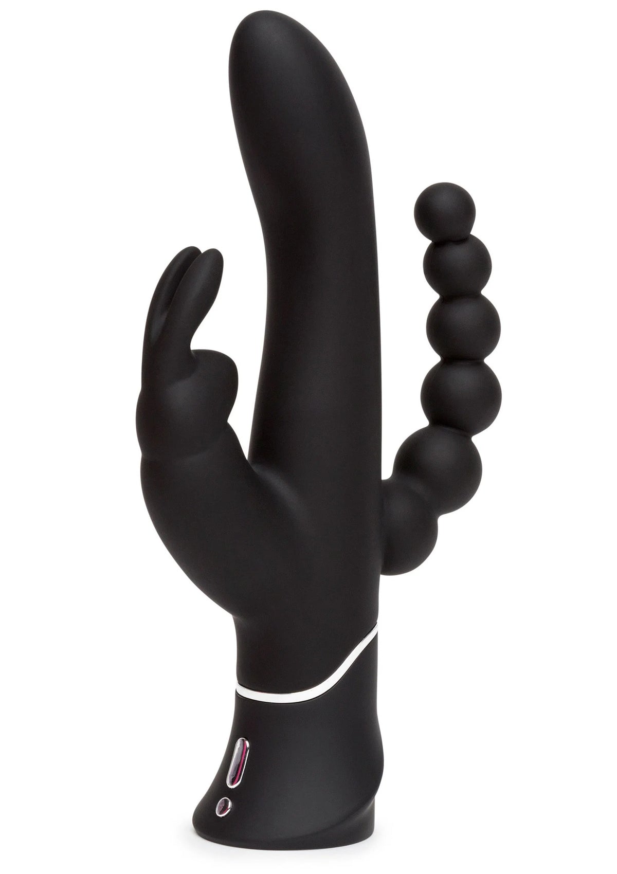 Bestel: Triple Curve Rabbit Vibrator by Happy Rabbit - bij Happytoys.nl, happytoys.be, Happytoys.ae: erotische sex webshop | liever Happy dan Easy âââââ - Default Title - 29153 - BLACK