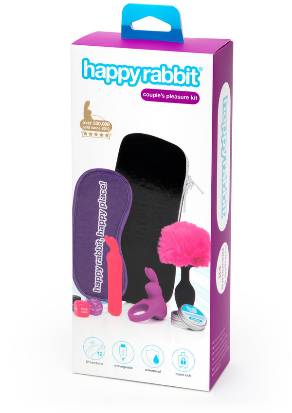Bestel: Couple's Pleasure Kit by Happy Rabbit - bij Happytoys.nl, happytoys.be, Happytoys.ae: erotische sex webshop | liever Happy dan Easy ⭐⭐⭐⭐⭐