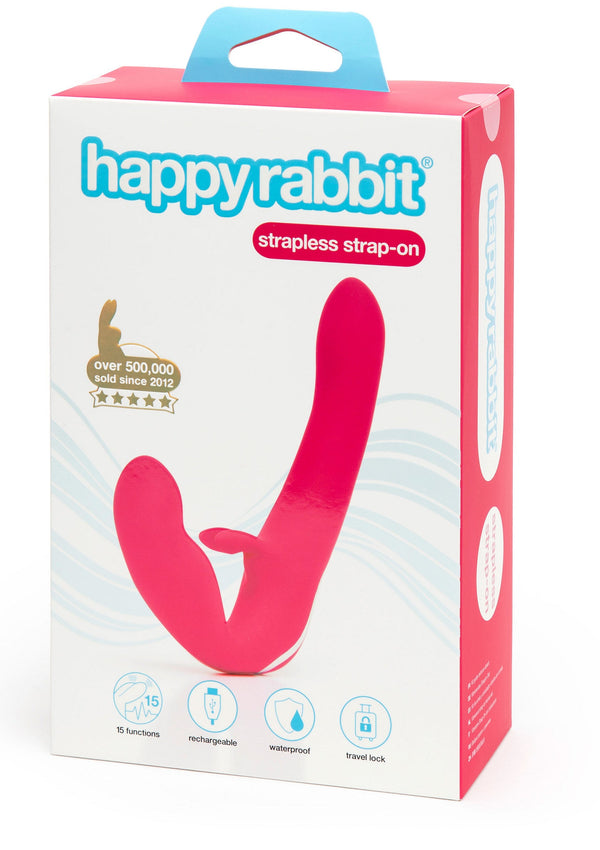 Bestel: Vibrating Strapless Strap On Vibrator by Happy Rabbit - bij Happytoys.nl, happytoys.be, Happytoys.ae: erotische sex webshop | liever Happy dan Easy âââââ