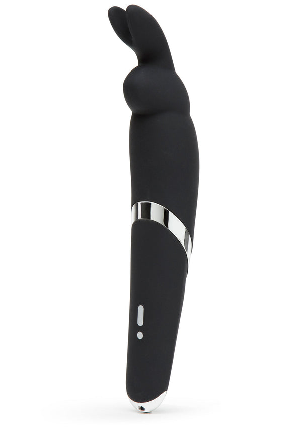 Bestel: Wand Vibrator by Happy Rabbit - bij Happytoys.nl, happytoys.be, Happytoys.ae: erotische sex webshop | liever Happy dan Easy ⭐⭐⭐⭐⭐ - Default Title - 29161 - BLACK