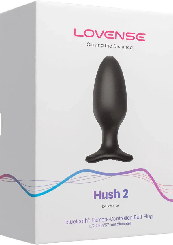 Bestel: Hush 2 - 2.25 Inch by Lovesense - bij Happytoys.nl, happytoys.be, Happytoys.ae: erotische sex webshop | liever Happy dan Easy ⭐⭐⭐⭐⭐