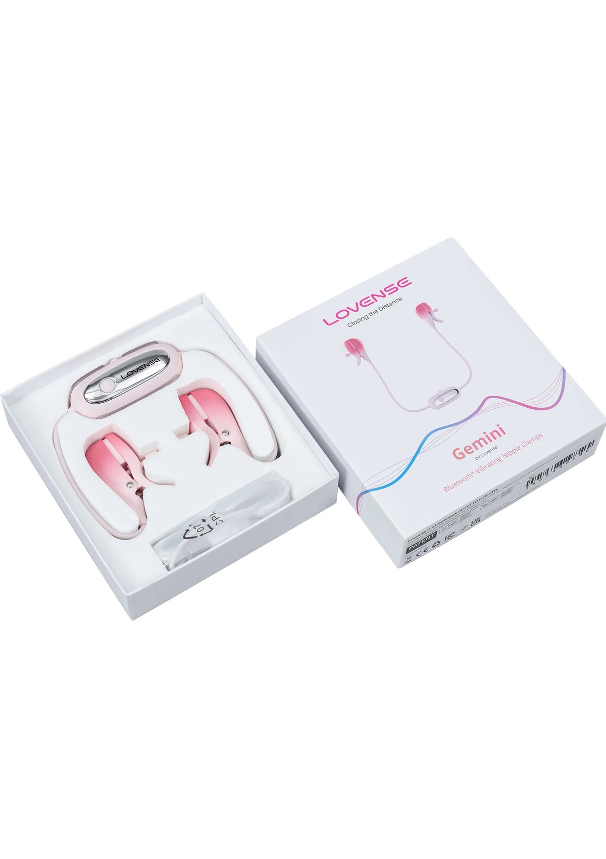Bestel: Lovense Gemini Nippleclamp - bij Happytoys.nl, happytoys.be, Happytoys.ae: erotische sex webshop | liever Happy dan Easy âââââ