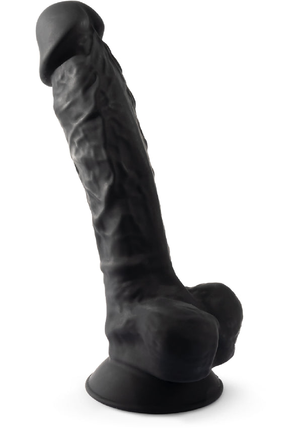 Bestel: Dildo Model 8 inch by Silex - D The original - bij Happytoys.nl, happytoys.be, Happytoys.ae: erotische sex webshop | liever Happy dan Easy ⭐⭐⭐⭐⭐ - Zwart - 29704 - BLACK