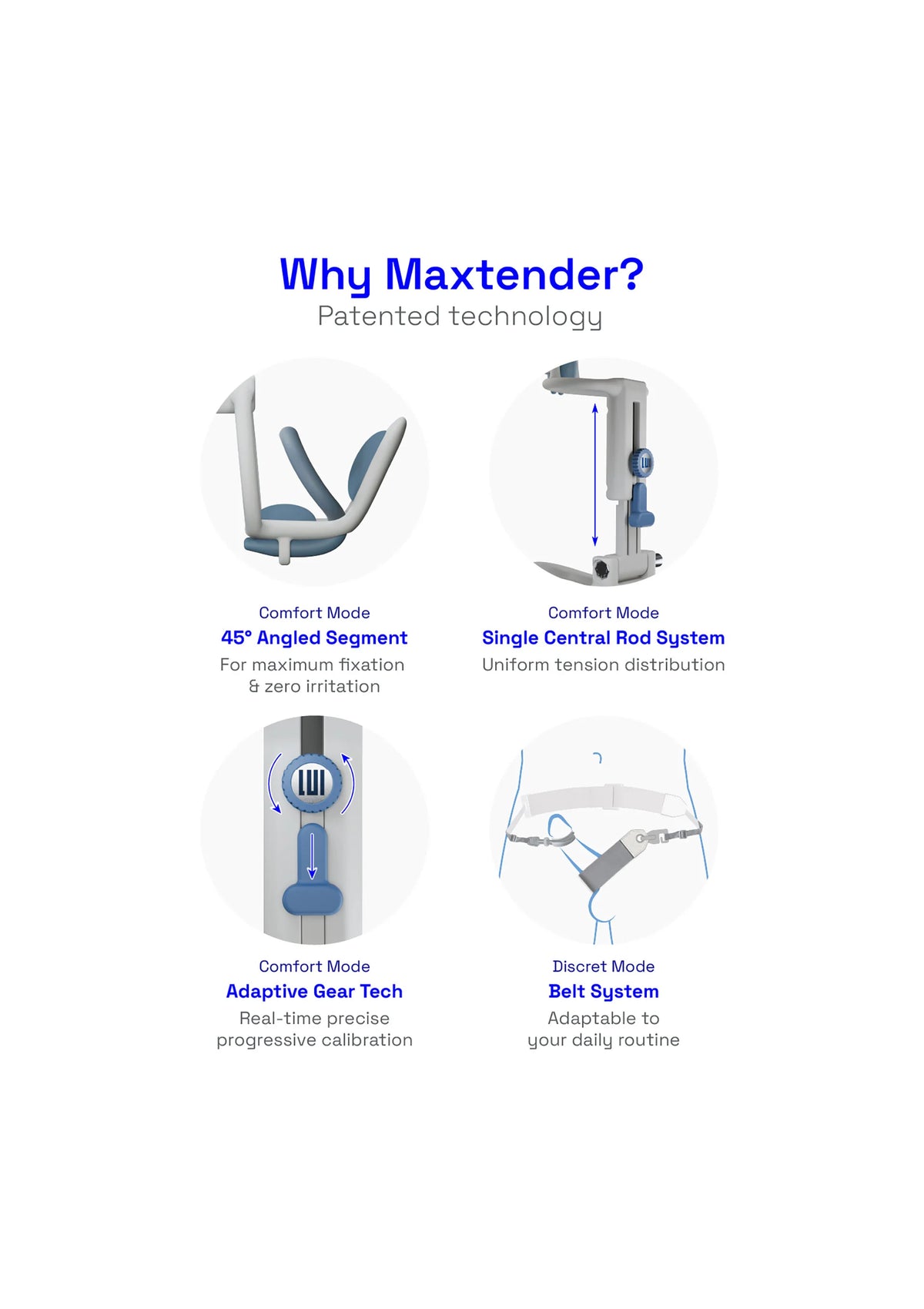 Bestel: Lui Maxtender Penis Extender L by Silex - D - bij Happytoys.nl, happytoys.be, Happytoys.ae: erotische sex webshop | liever Happy dan Easy ⭐⭐⭐⭐⭐