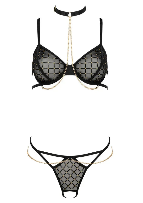 Bestel: 2 Pcs Set TP101 S/M lingerie by Kotek - bij Happytoys.nl, happytoys.be, Happytoys.ae: erotische sex webshop | liever Happy dan Easy âââââ