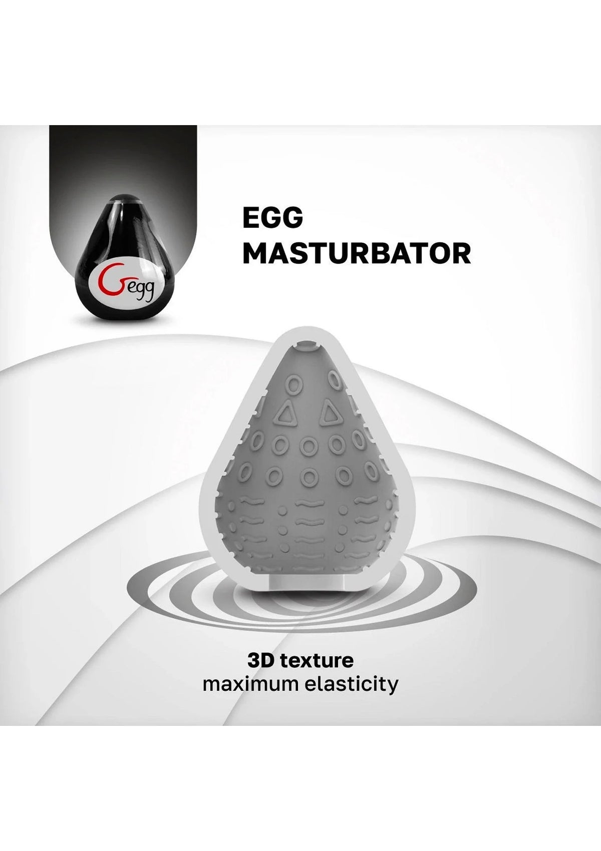 Bestel: G - Egg Masturbator by G - Vibe - bij Happytoys.nl, happytoys.be, Happytoys.ae: erotische sex webshop | liever Happy dan Easy ⭐⭐⭐⭐⭐