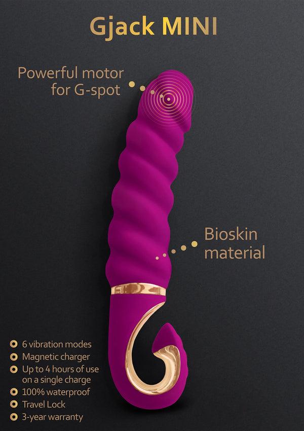 Bestel: Gjack Mini vibrator by G - Vibe - bij Happytoys.nl, happytoys.be, Happytoys.ae: erotische sex webshop | liever Happy dan Easy ⭐⭐⭐⭐⭐