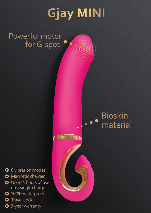 Bestel: Gjay Mini vibrator by GVibe - bij Happytoys.nl, happytoys.be, Happytoys.ae: erotische sex webshop | liever Happy dan Easy ⭐⭐⭐⭐⭐
